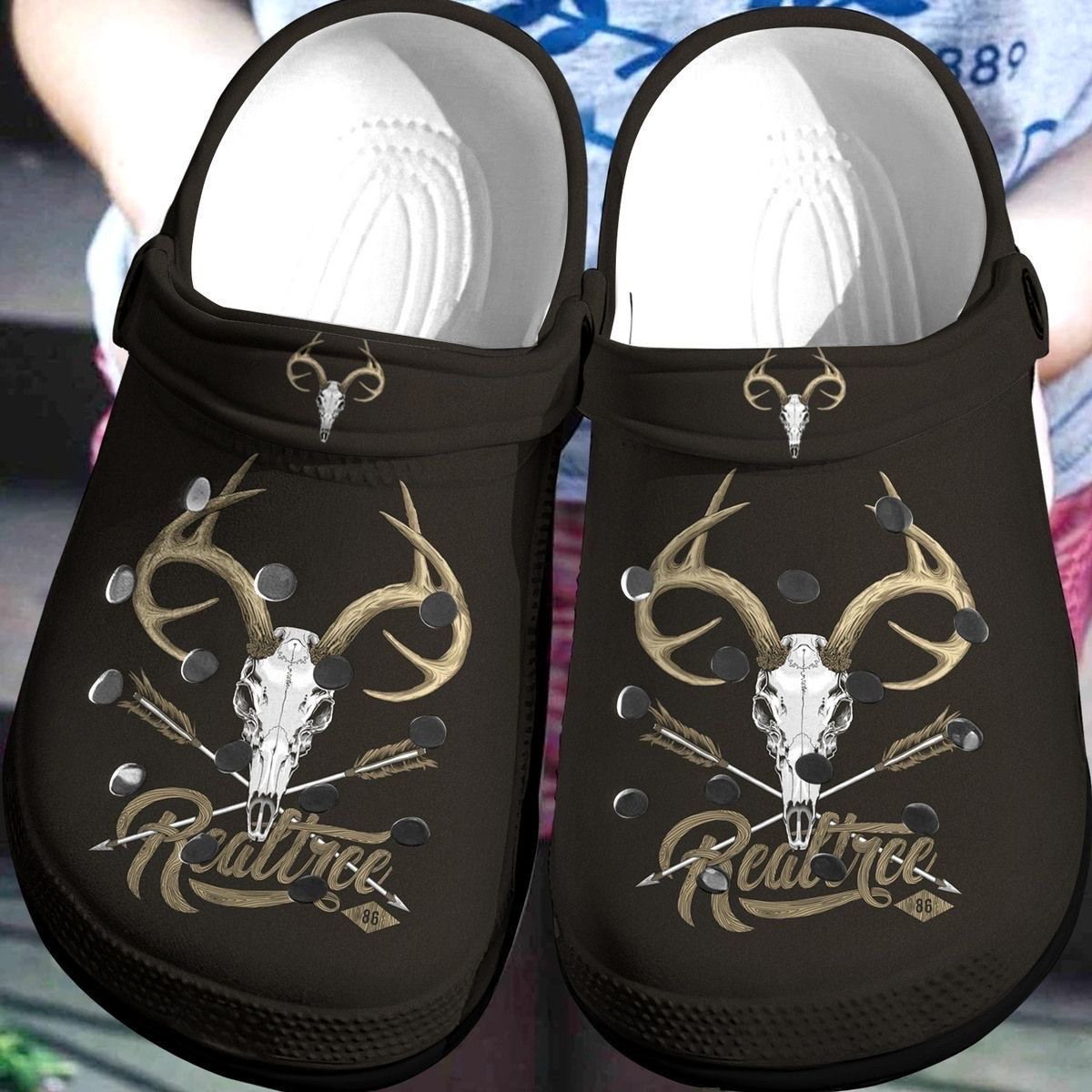 Hunting Personalized Clog Custom Crocs Comfortablefashion Style Comfortable For Women Men Kid Print 3D Realtree