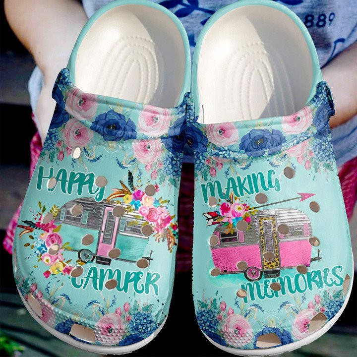 Camper Memories Shoes Happy Gamer Making Memories Crocs Clog Gift