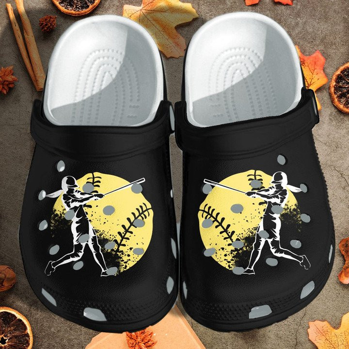 Baseball Girl Lovely Custom Crocs Classic Clogs Shoes