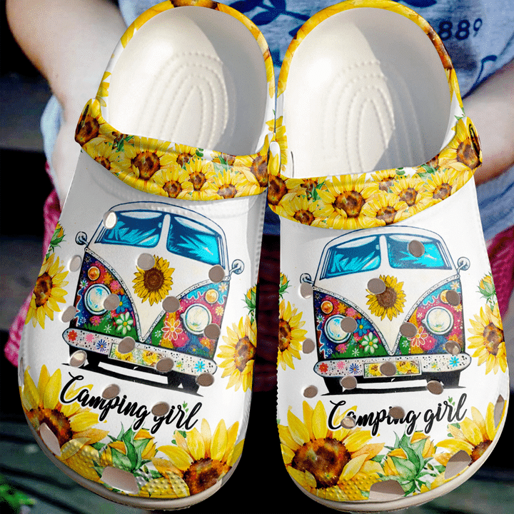 Camping Girl Crocs Clog Shoes