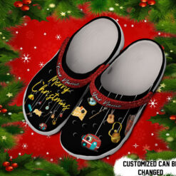 Christmas Crocs Camping Personalized Merry Christmas Clog Shoes Thanksgiving Christmas