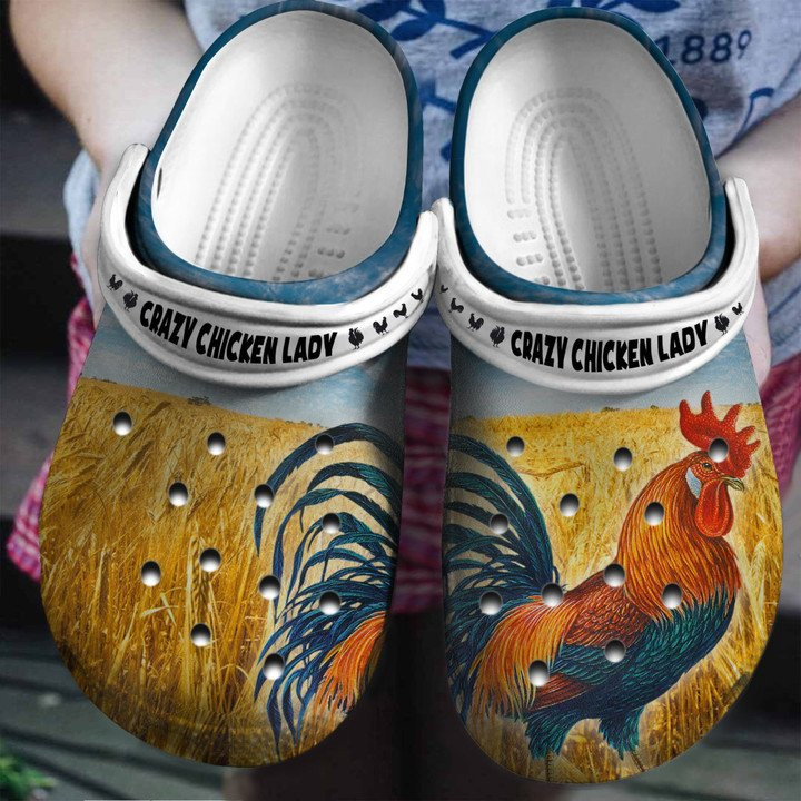 Crazy Chicken Lazy Shoes Crocs Clogs