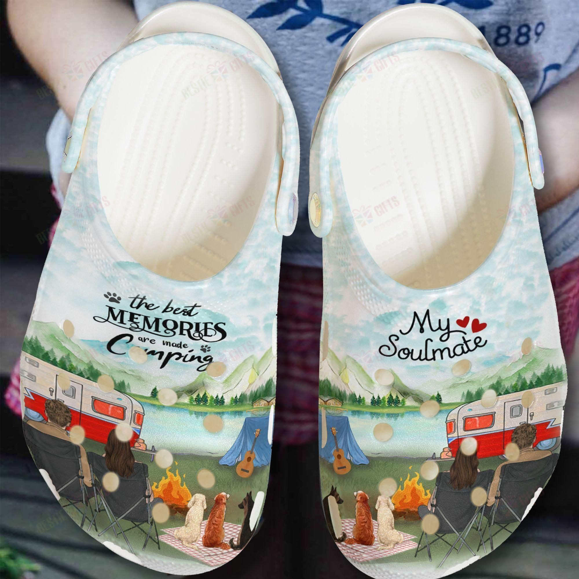 Camping Crocs Classic Clog The Best Memories Shoes