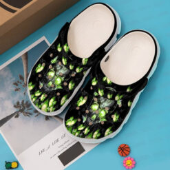 Butterfly Butterflies Skull Crocs Clog Shoes