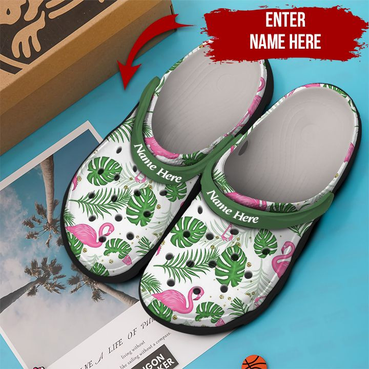 Limited Edition Flamingo Crocs