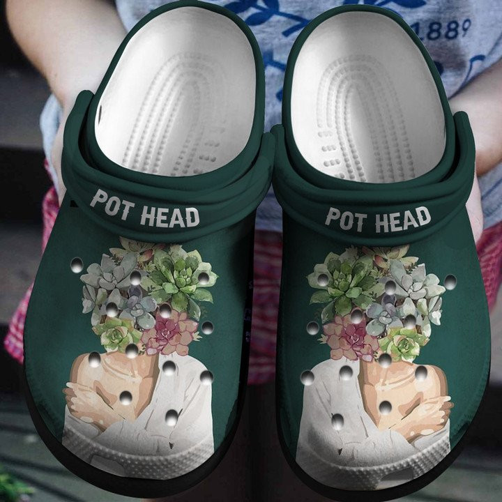 Pot Head Shoes Succulent Plant Clogs Crocs