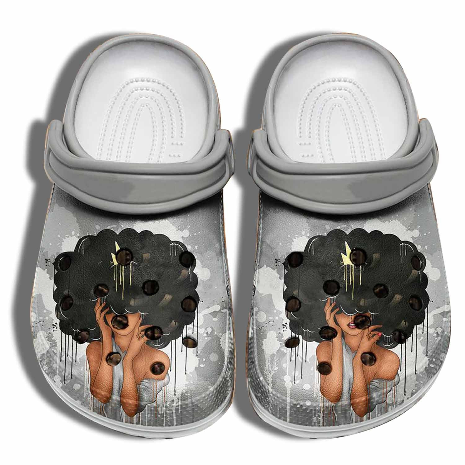 Black Queen Shoes Birthday Gifts Black Girl Daughter Women