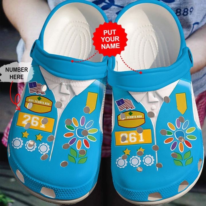 Scout Crocs -Personalized Uniform Clog Shoes For Men And Women