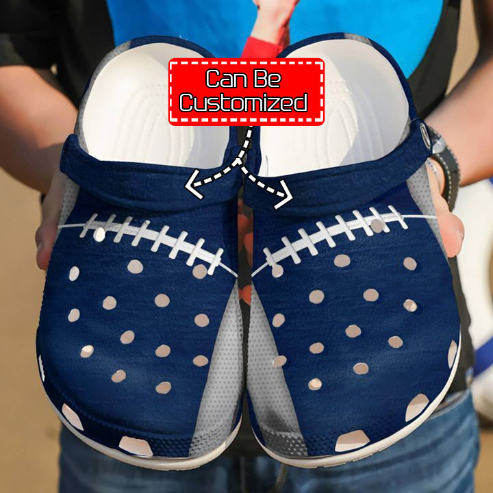 Sport Crocs - Personalized Football Lover Clog Shoes For Men And Women