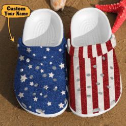 Veterans Crocs - America Flag Veterans Gifts Clog Shoes For Men And Women