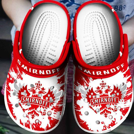 Smirnoff Crocs For Men And Women Rubber Crocs Clog Shoes