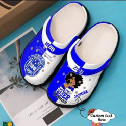 Personalized Zeta Phi Beta Finer Woman 1920 102 Gift For Lover Rubber Crocs Clog Shoes