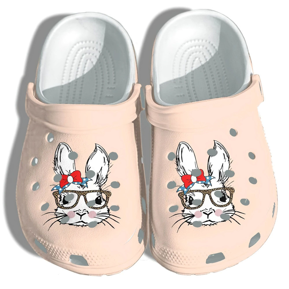 Rabbit Bunny Rubber Crocs Clog Shoes