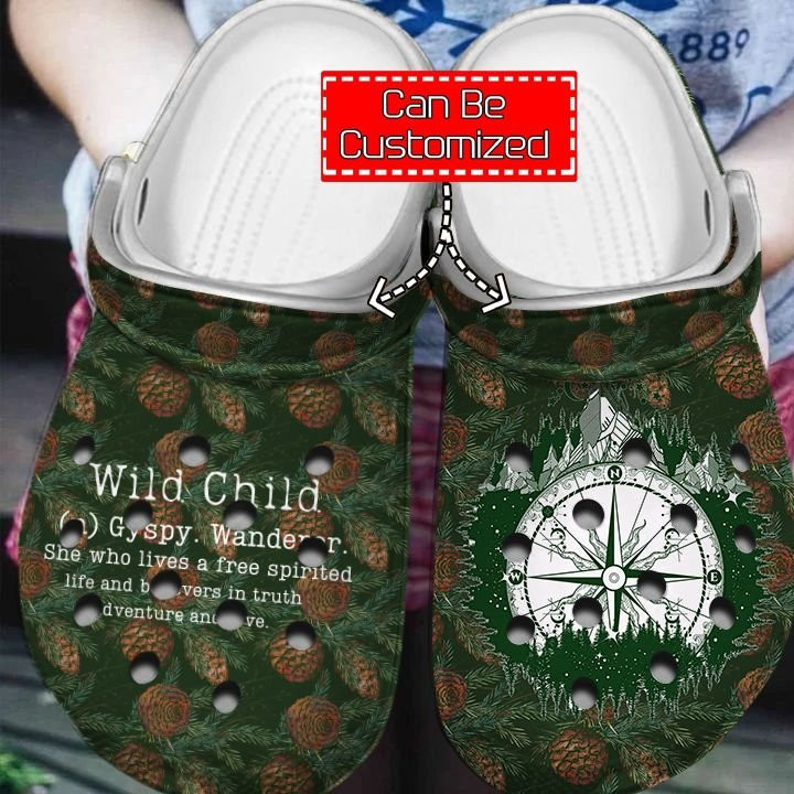 Wild Child Crocs Clog Shoes Camping Crocs