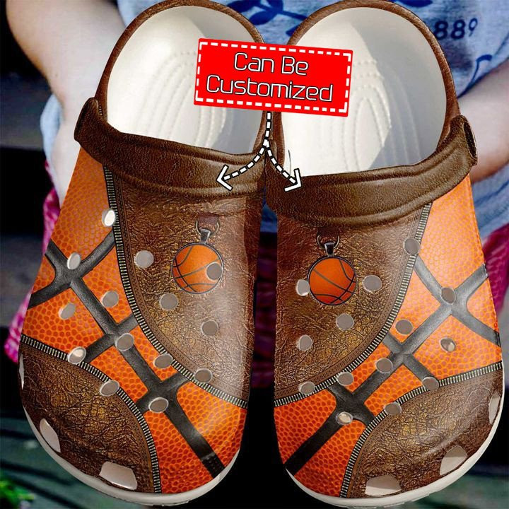 Basketball Leather Crocs Clog Shoes Basketball Crocs