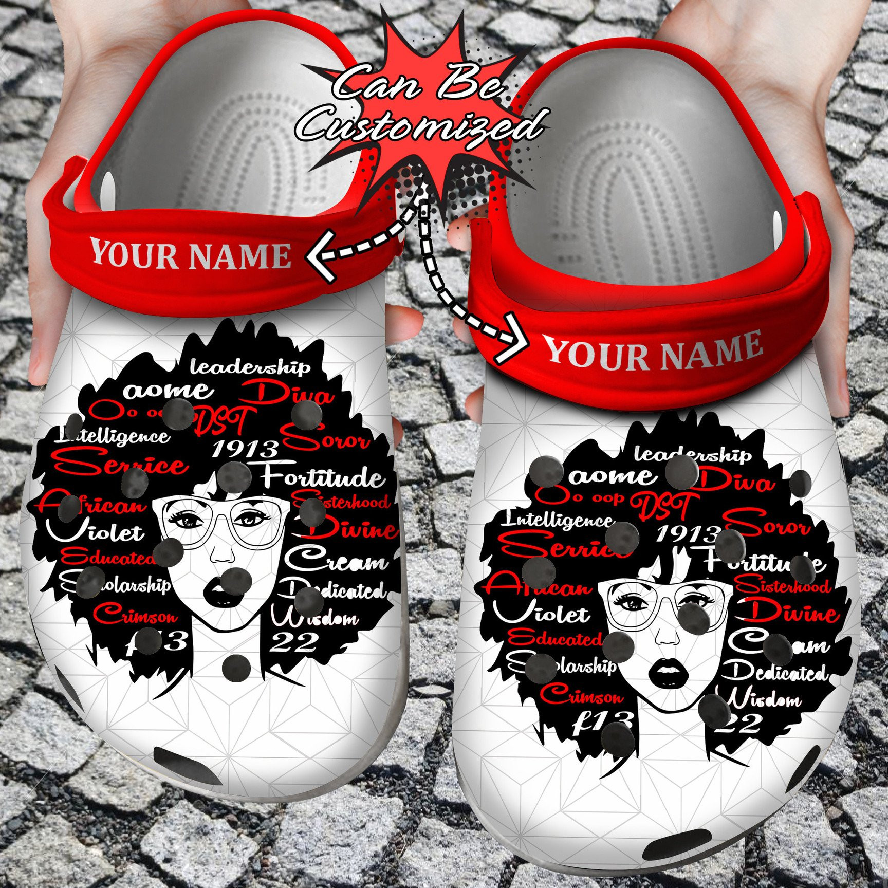 Personalized DST Girl 1913 Crocs Classic Clogs Shoes Custom Crocs