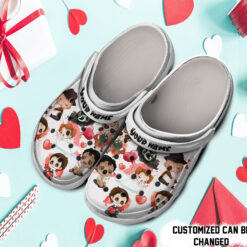 Personalized Horror Valentines Day Crocs Crocs Clog Shoes