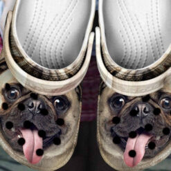 Pug Crocs Clog Shoes