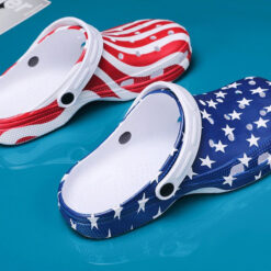 The United State Usa Flag Crocs Shoes Clogs - America Custom Crocs Shoes Clogs Gift For Men Women
