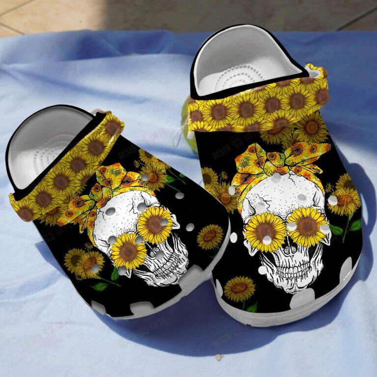 Sunflower Crocs Classic Clogs Shoes