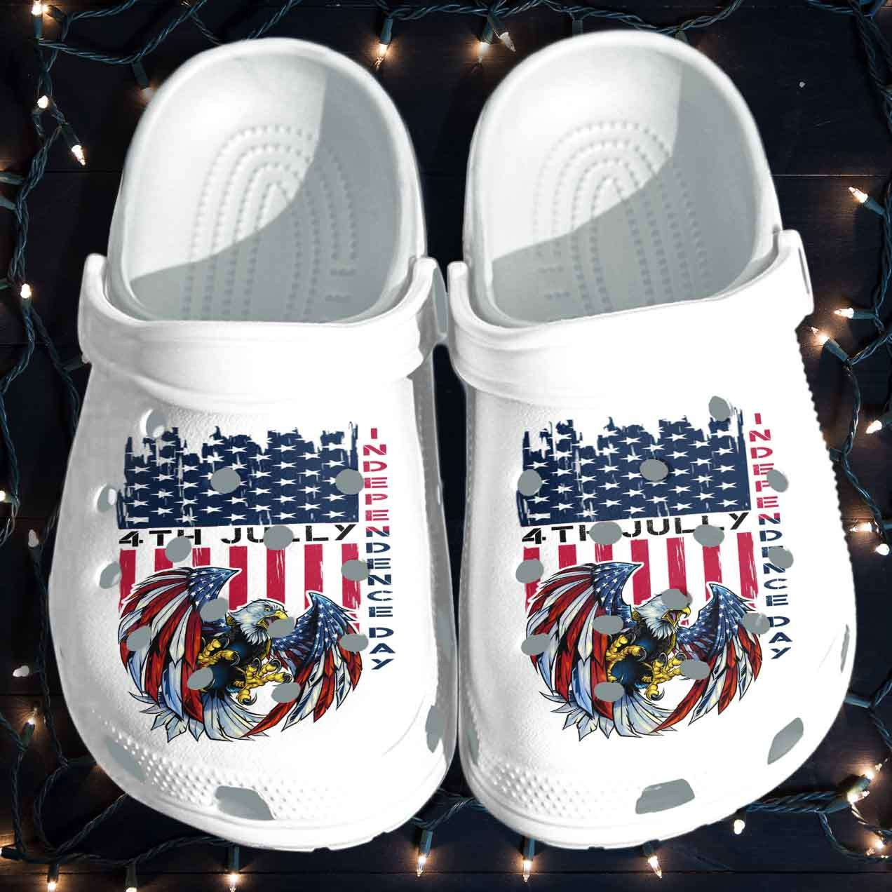 Eagle Usa 4Th July Independence Day Crocs Crocs Crocband Clogs