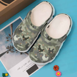 Chicken Camo Shoes For Father Day - Camo Animal Crocs Clog Gifts