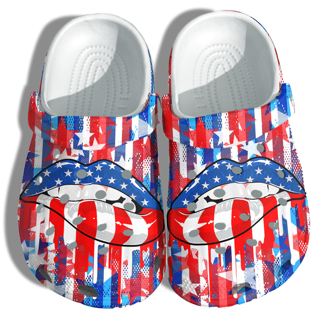 Sexy Lip 4Th Of July Shoes Gift Women - America Flag Celebrate Nationdal Day Shoes Birthday Day Gift