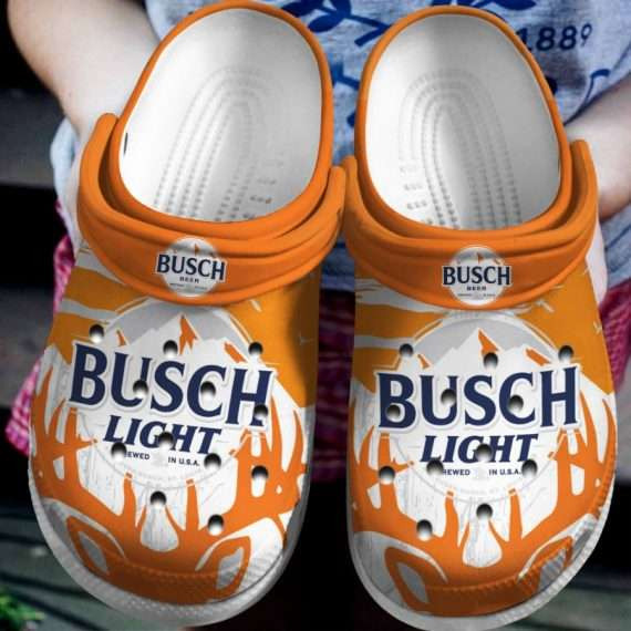 Busch Light Deer Hunting Lover Crocs Crocband Clog Shoes