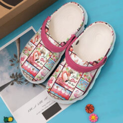 Flamingo Just A Girl Who Loves Crocs Classic Clogs Shoes