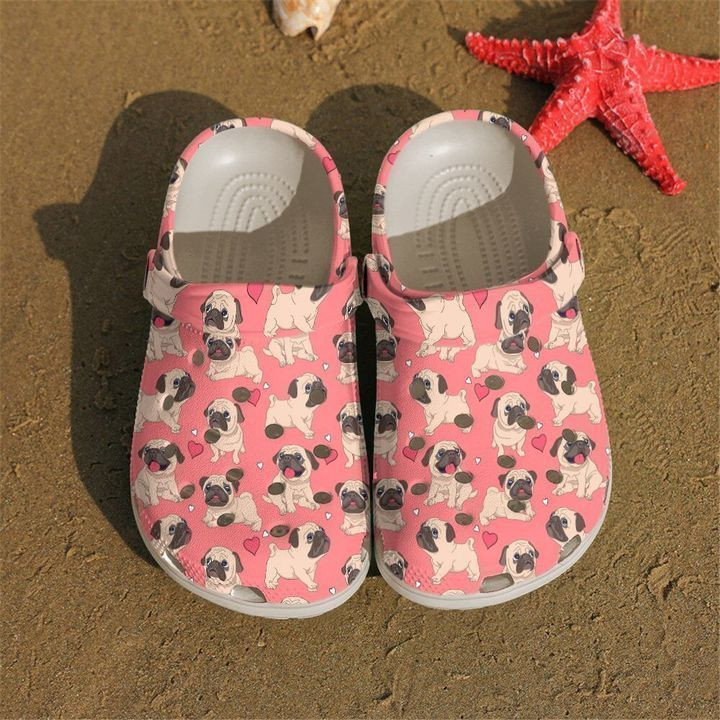 Pug Cute Pugs Crocs Classic Clogs Shoes