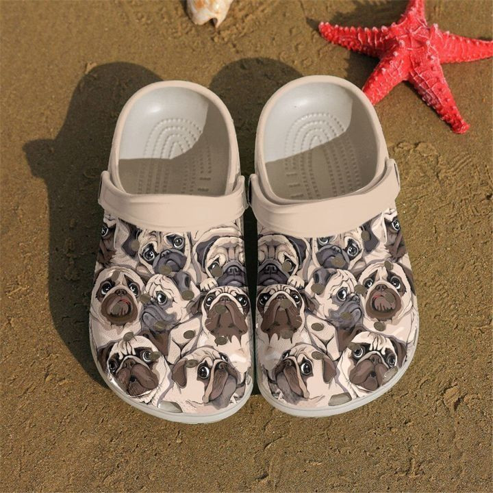 Pug Lovely Pugs Crocs Clog Shoes