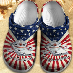 So God Made A Nurse Shoes Usa Nurse Crocs Clogs For Male Female