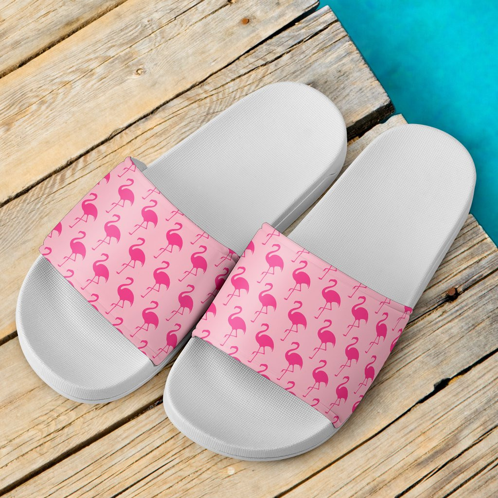 Pink Flamingo Slide Sandals 90Sfootwear