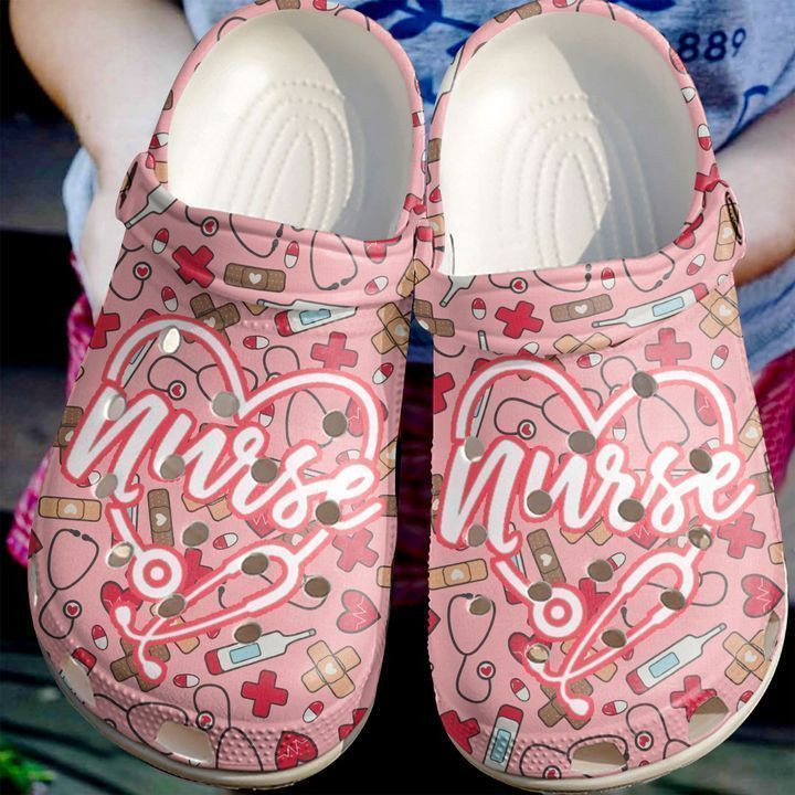 Nurse Lovely Life Crocs Classic Clogs Shoes