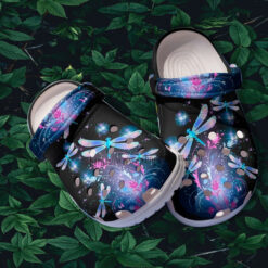 Miracle Dragonfly Hippie Twinkle Croc Shoes Gift Daughter- Dragonfly Dream Shoes Croc Clogs Gift Birthday Girl