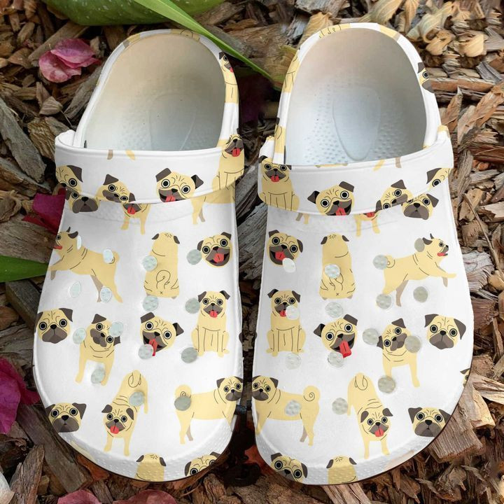 Pug Funny Crocs Clog Shoes