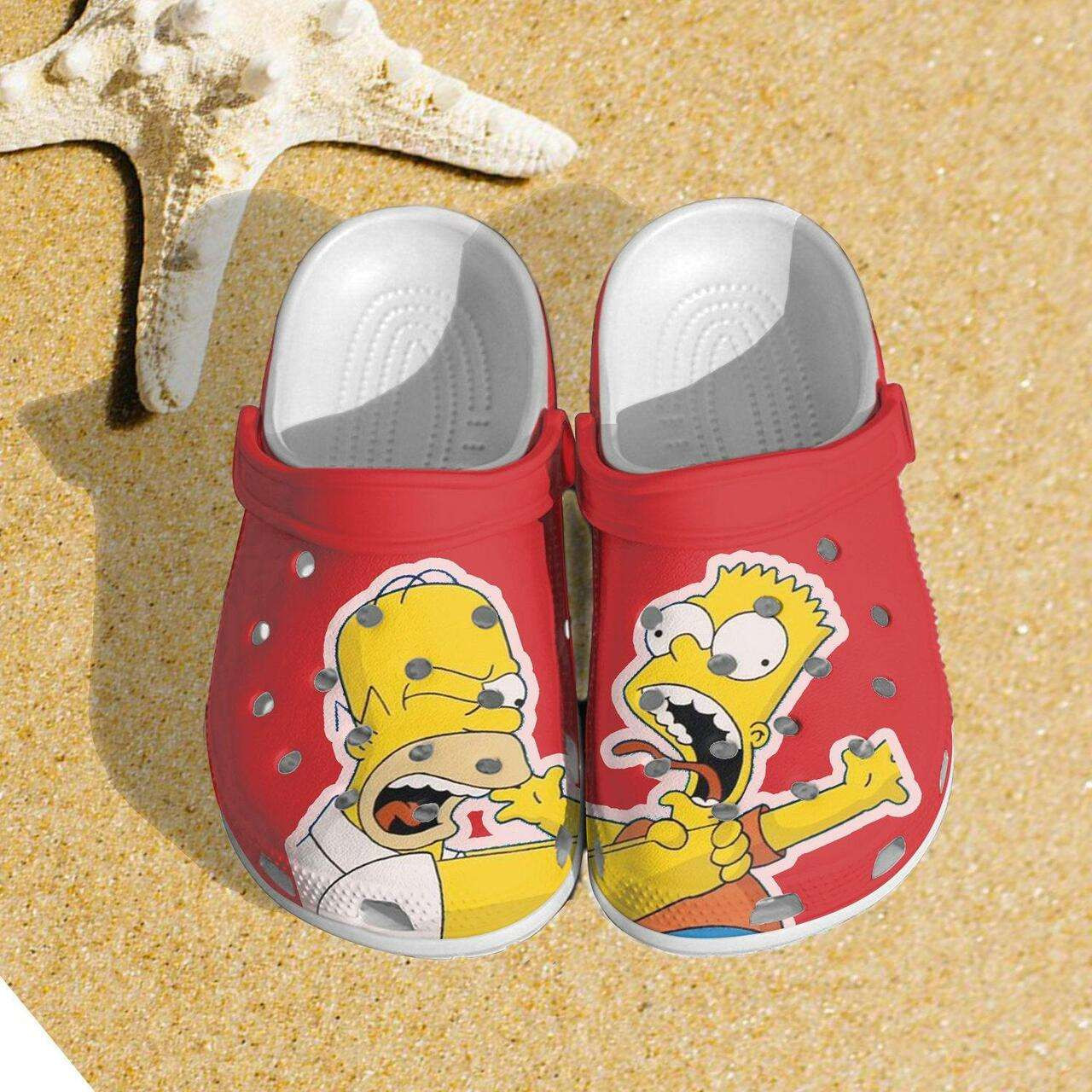 Simpson Crocs Crocband Clogs