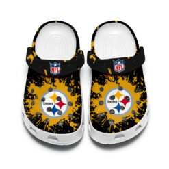 Pittsburgh Steelers Custom For Nfl Fans Clog Shoes