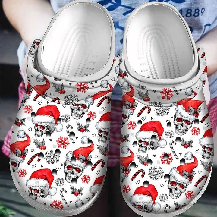 Santa Crocs Classic Clogs Shoes