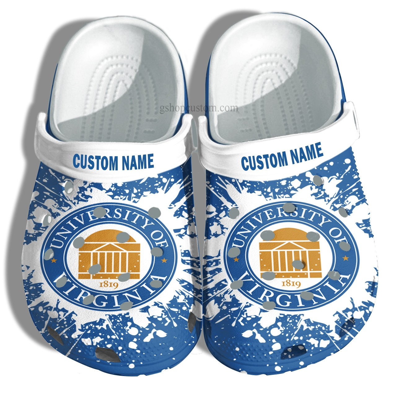 University Of Virginia Graduation Gifts Croc Shoes Customize- Admission Gift Crocs Shoes