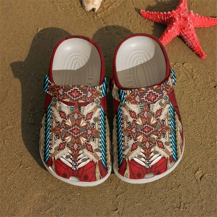 Native American Crocs Classic Clogs Shoes