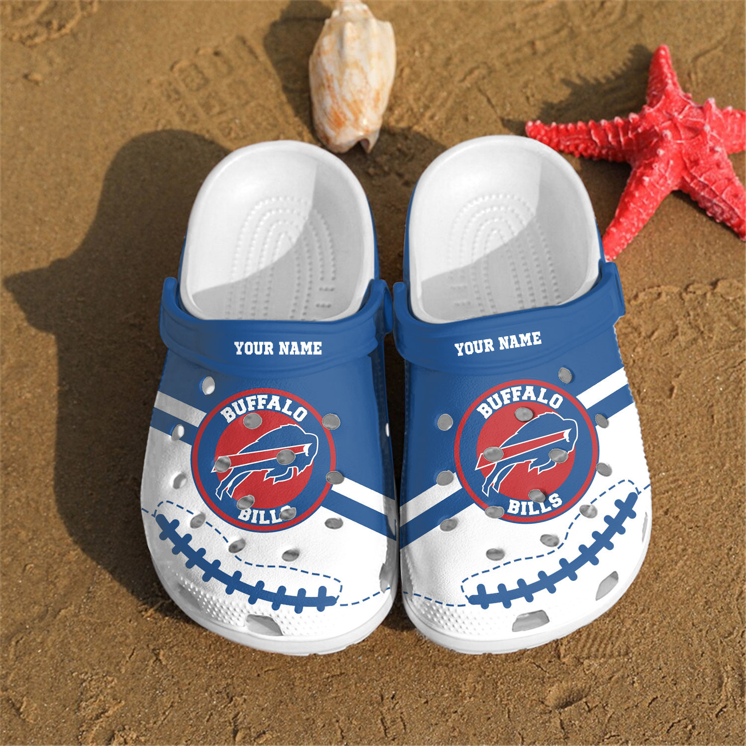 Personalized Buffalo Bills Clog Shoes