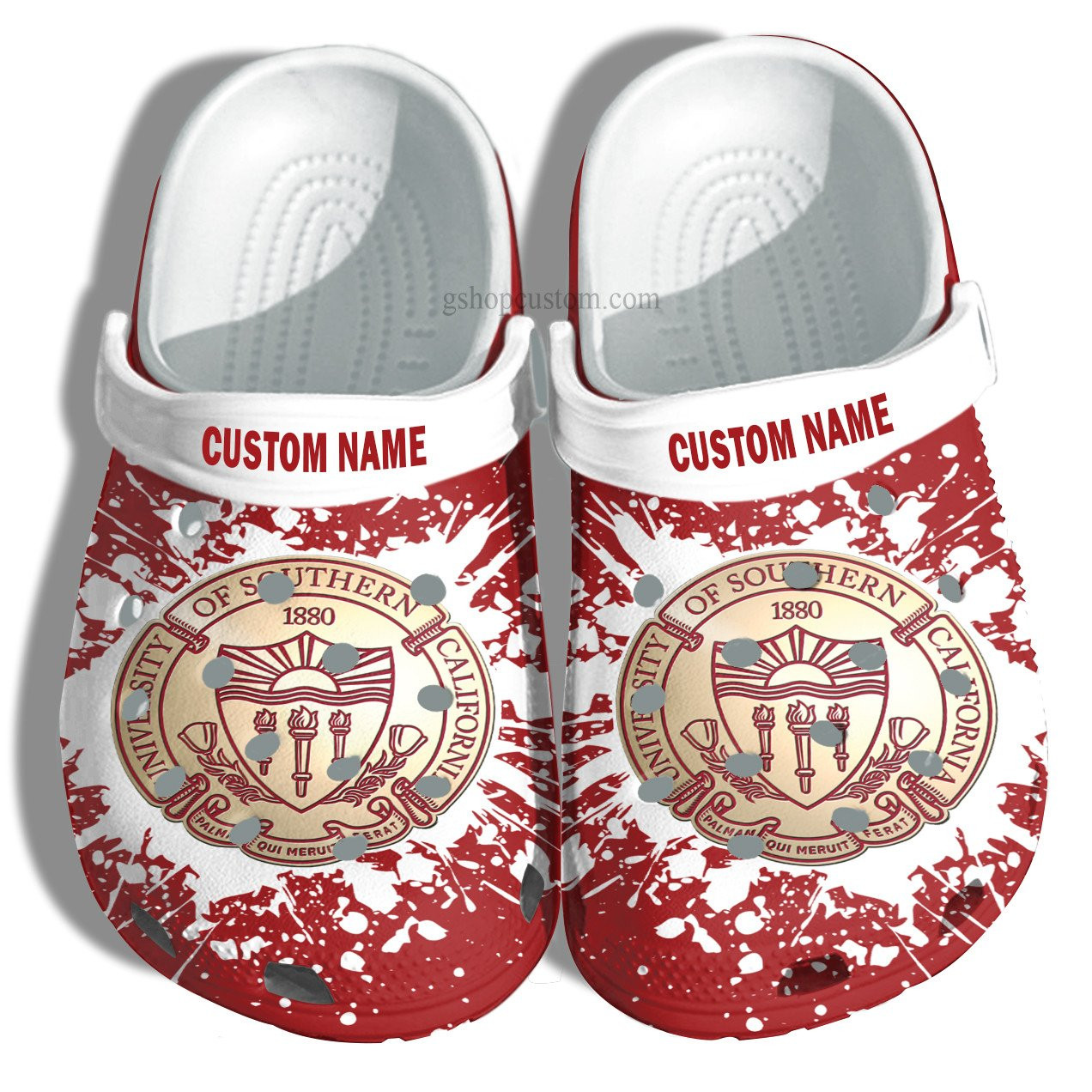 University Of Southern California Graduation Gifts Croc Shoes Customize- Admission Gift Crocs Shoes