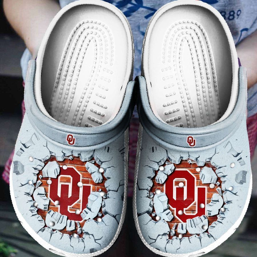 Oklahoma Sooners Tide Crocs Clog Shoes