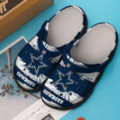 Dallas Cowboys Crocband Clog Shoes