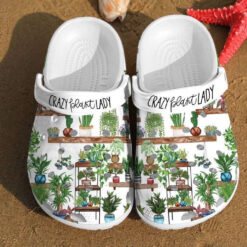 Crazy Plant Lady Mom Unisex Birthday Gifts Crocs Clog Shoes