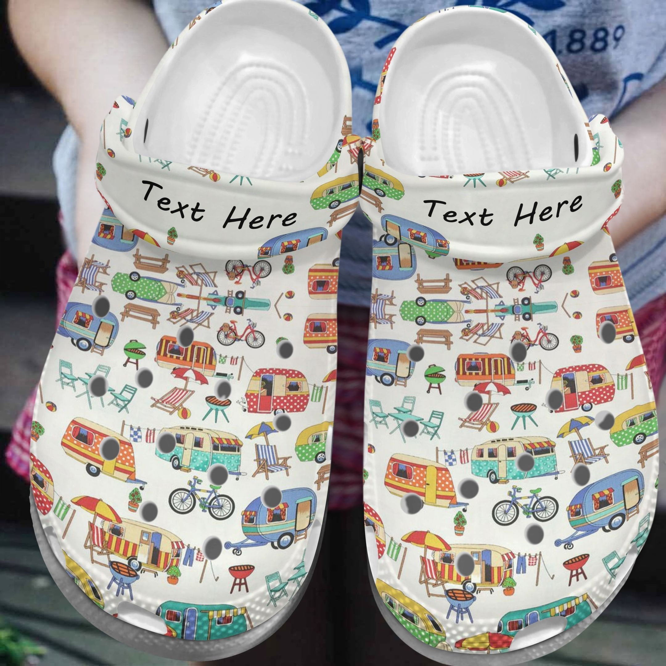 Time To Camp With Cars Summer 2022 Shoes Crocs Clogs For Male Female