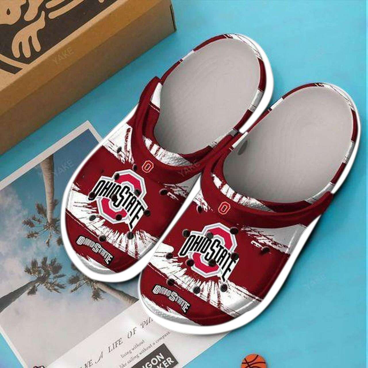 Ohio State Buckeyes Crocs Crocband Clogs