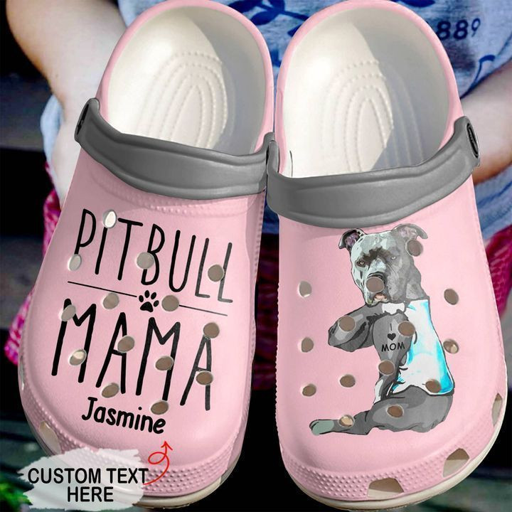 Pitbull Personalized Lover Crocs Clog Shoes