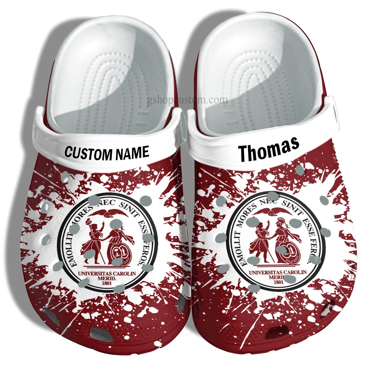 University Of South Carolina Graduation Gifts Croc Shoes Customize- Admission Gift Crocs Shoes